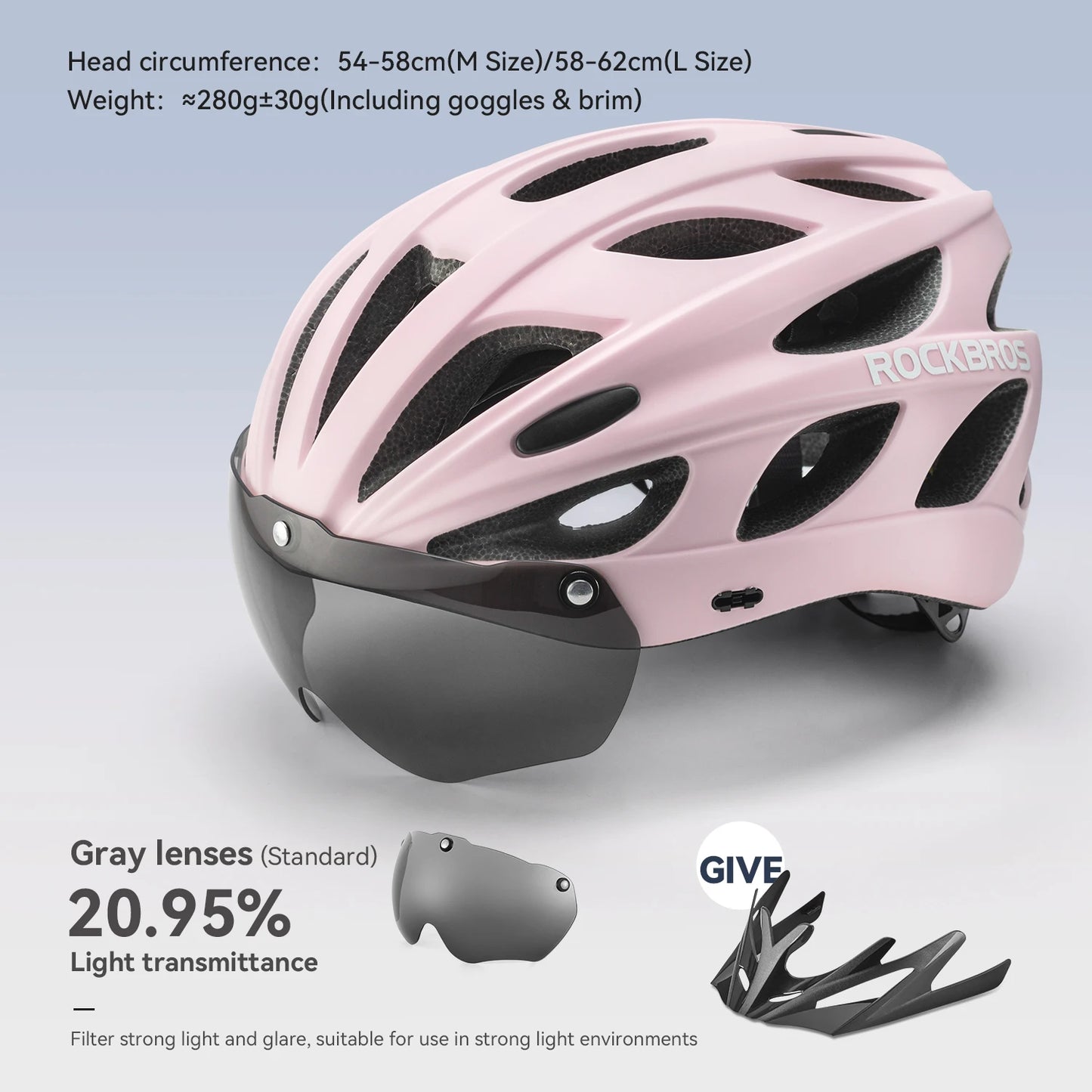 Ride with confidence in the ROCKBROS cycling helmet, a lightweight, integrated head protection for every MTB and road adventure, built for all-season durability.