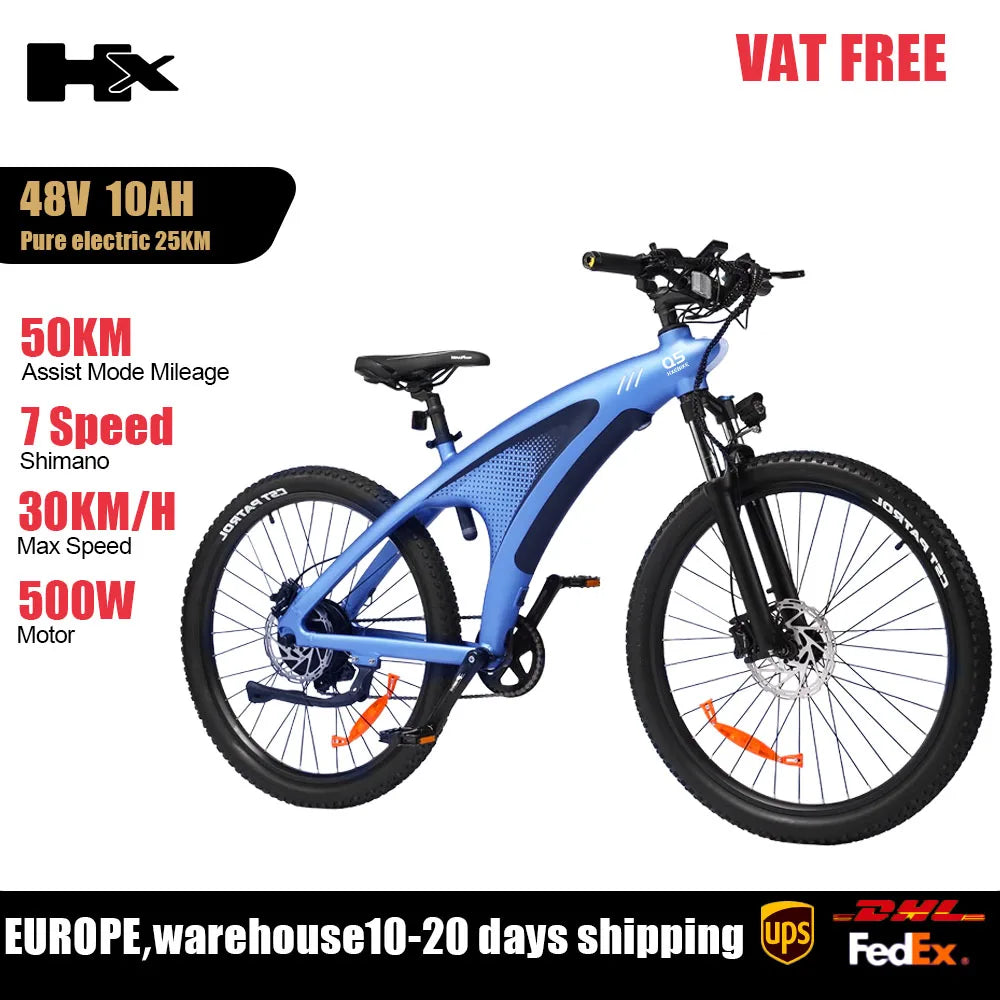 From Huanci, the HX Q5 delivers unstoppable power and rugged capability for serious riders on 27.5 inch wheels.
