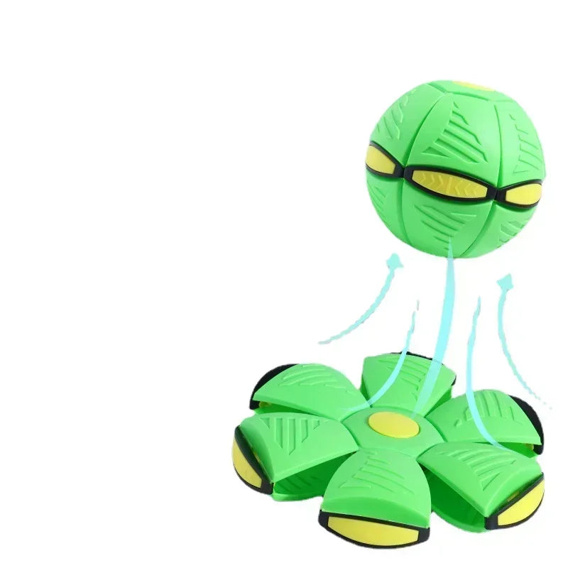 Unleash endless outdoor excitement with the Flying Saucer Ball, a durable UFO shaped dog toy that turns ordinary fetch into a thrilling energy burning adventure while promoting exercise, relaxation, and happy bonding during every outing.
