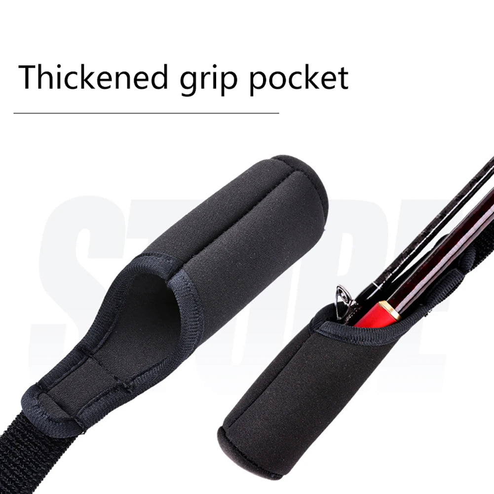 Protect your fishing rods from dings and tangles with Luya adjustable protection sleeves that keep gear organized on the go, combining rugged durability with simple folding, stacking, and quick access.