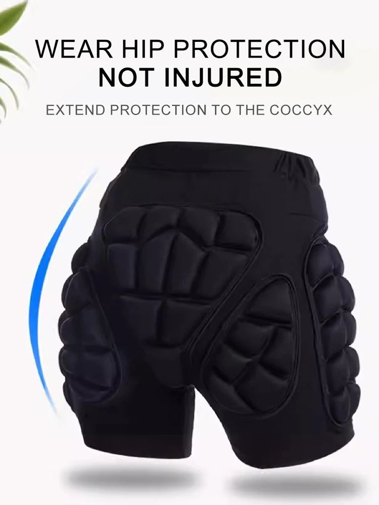 NONECN brings you durable, 3D protective padded shorts for winter sports, giving you confident protection on every run.