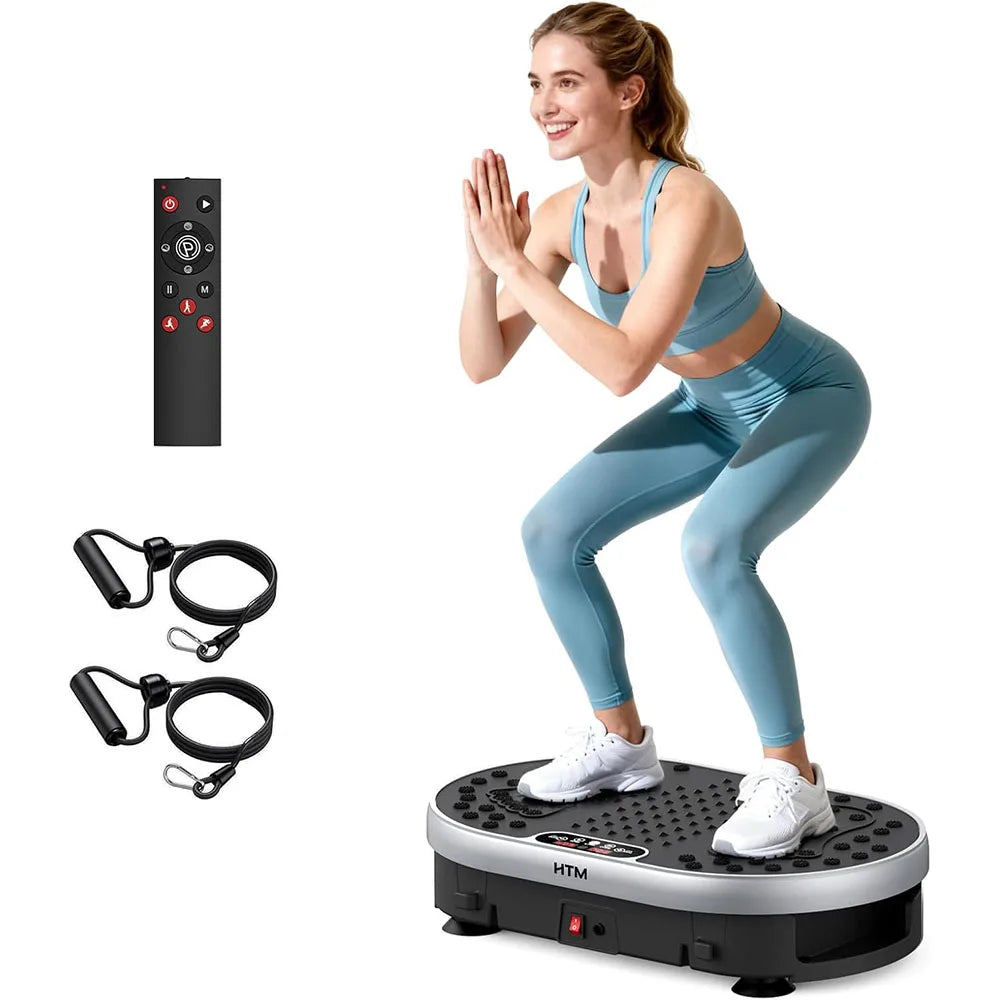 Vibration Plate Exercise Machine with 120 Speeds and 9 Preset Programs