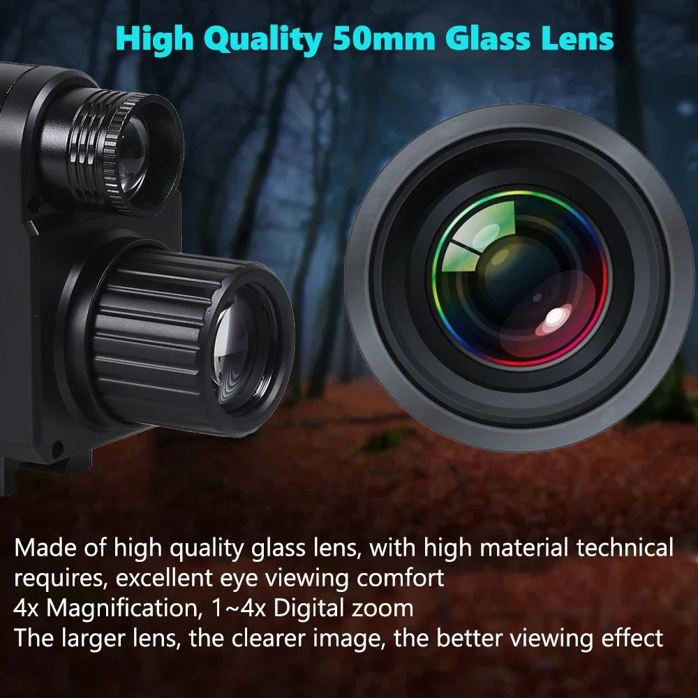Experience true night vision freedom with the tensdarcam Megaorei Digital Night Vision Monocular, engineered for reliability in the field.