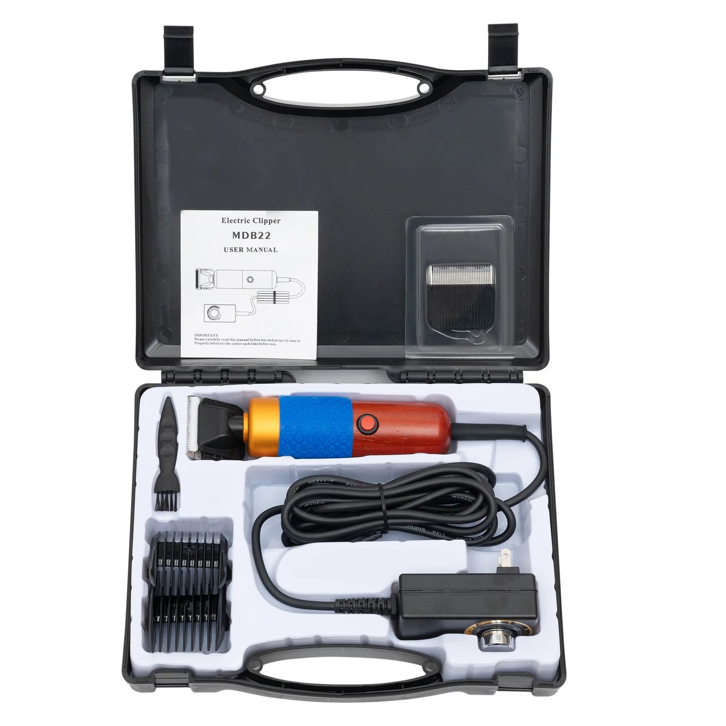 Effortless, professional grooming for every animal starts with these rugged electric fur shears, helping you achieve quiet power, reliable cuts, and comfortable operation for long sessions.