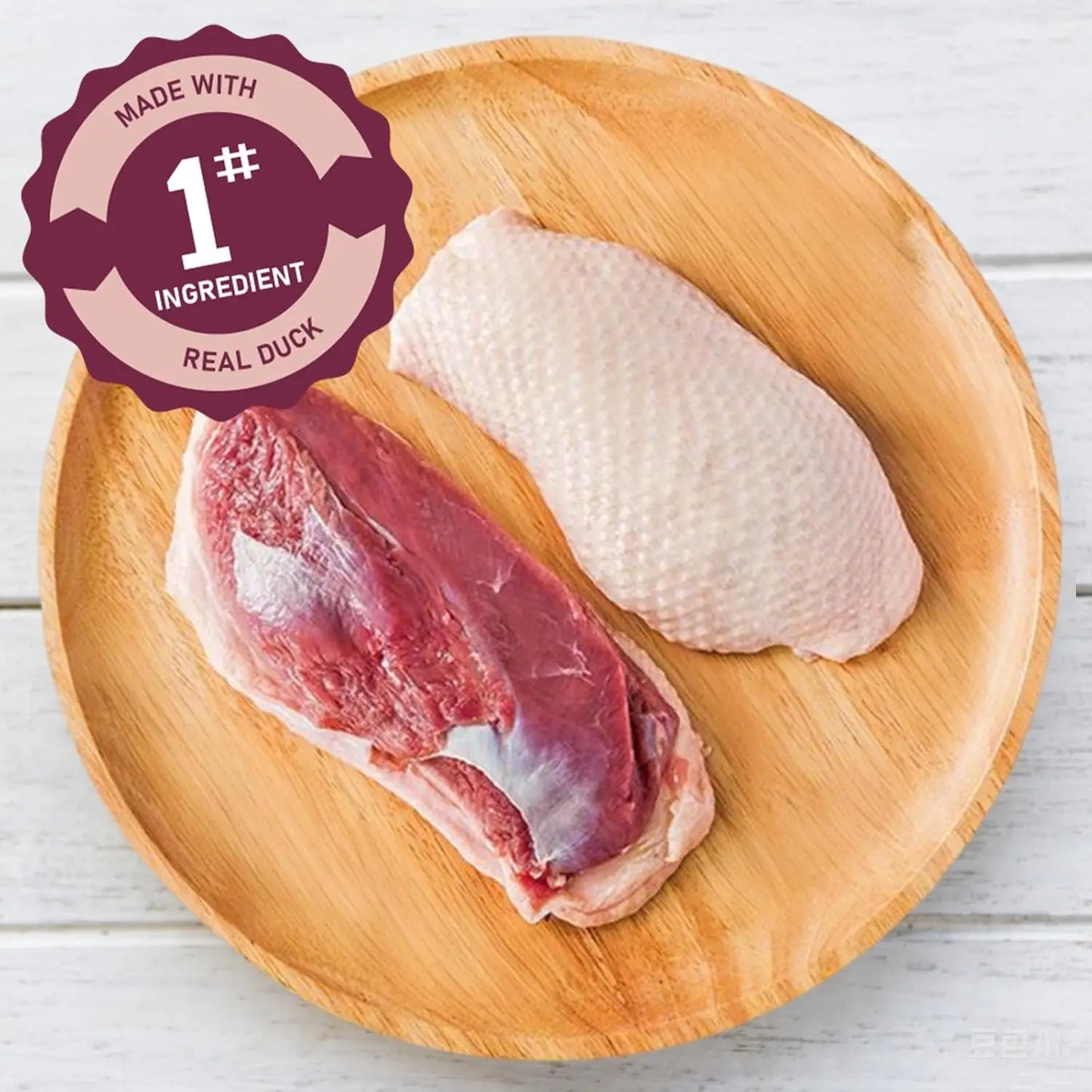 NONEDog Duck Dry Meat Treats give your dog a savory, chewable reward.