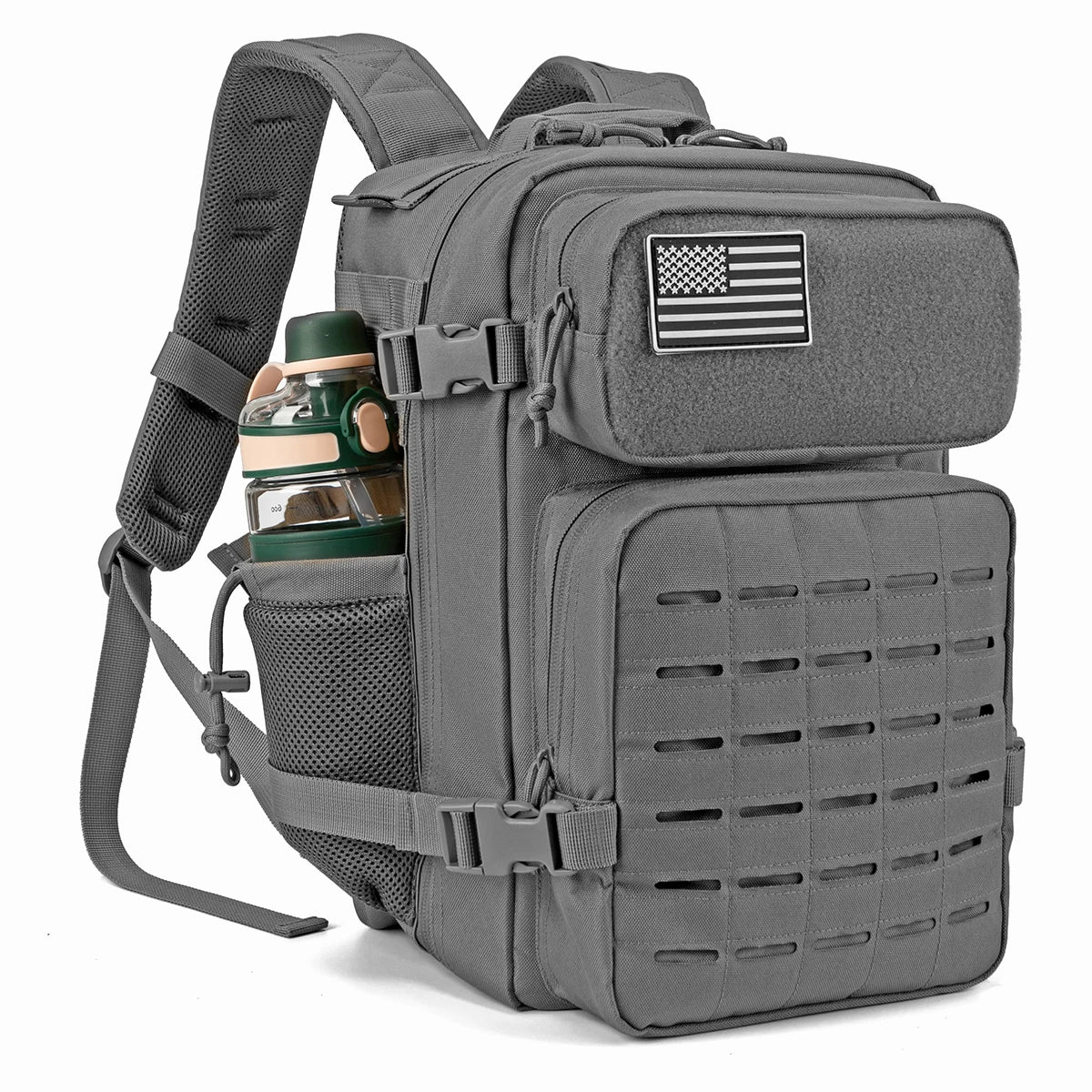 You get a reliable 25L tactical backpack designed for everyday adventures and weekend getaways.