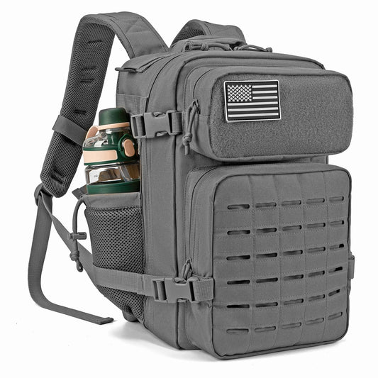 You get a reliable 25L tactical backpack designed for everyday adventures and weekend getaways.