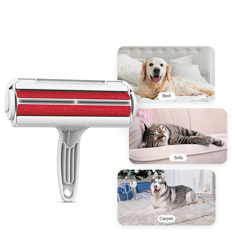 Tackle pet fur fast with our Pet Hair Remover Roller—powerful, reusable, and designed to tackle fur on every surface.
