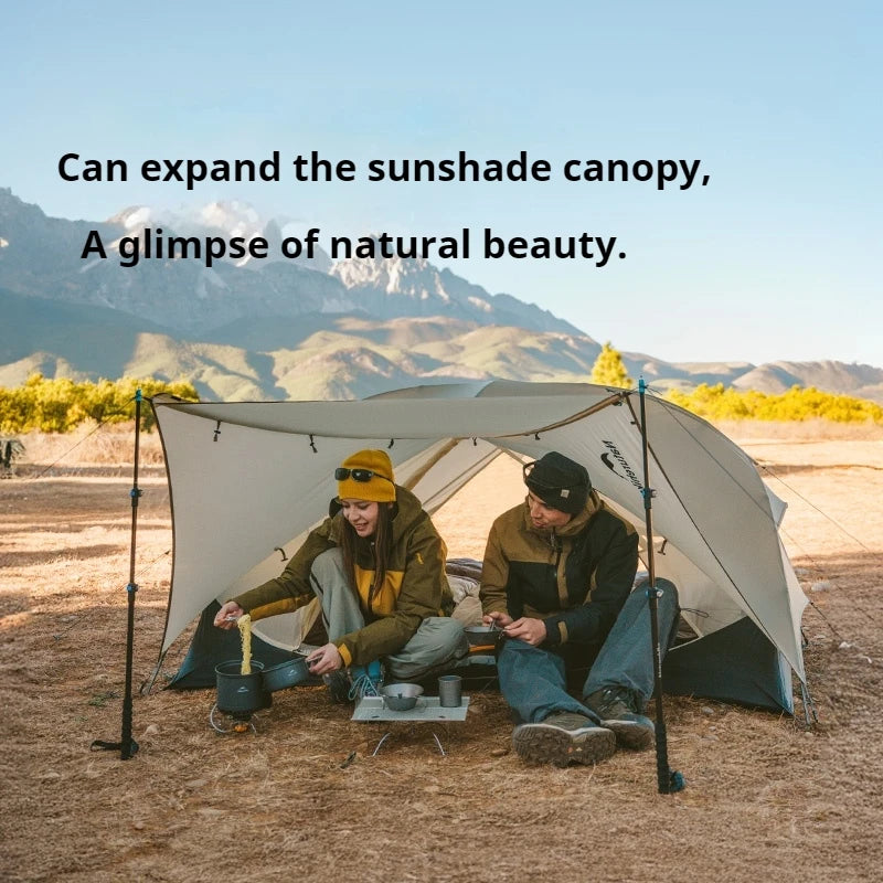 Experience reliable shelter wherever you roam with the Naturehike Mongar UL camping tent, a featherweight, all season companion built for rugged outdoor use.